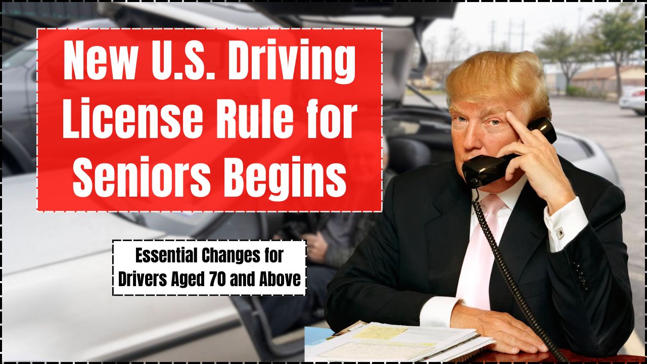 Us driving license rules for seniors begins